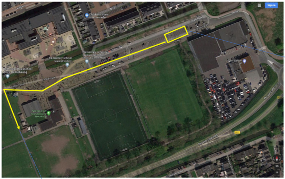 Plattegrond Nieuwkoop 573 x 361